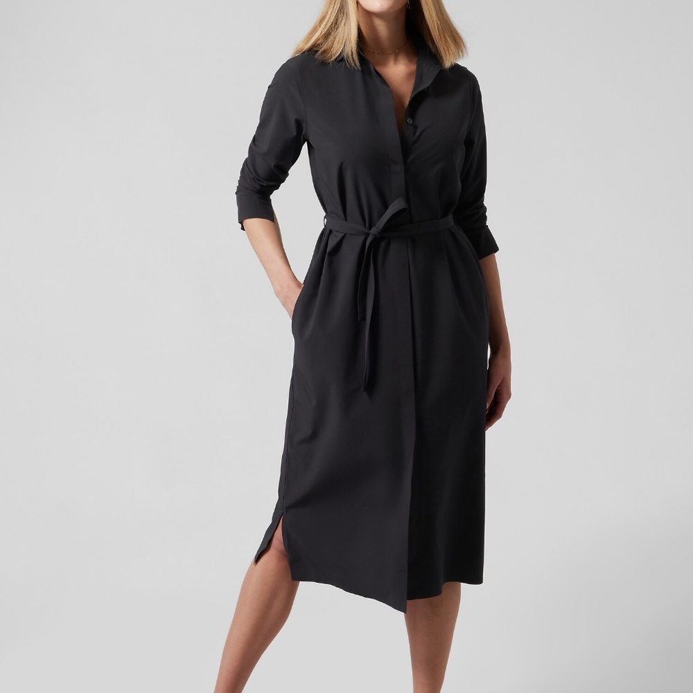 ATHLETA URBANITE BLACK DRESS